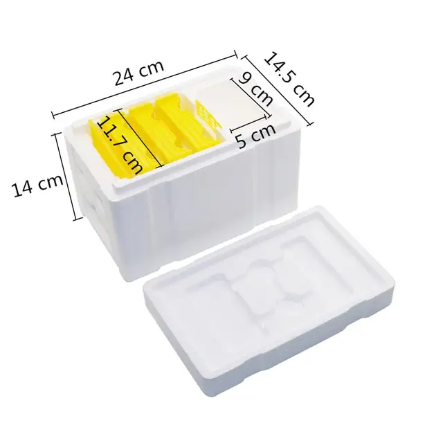 Nagy Sűrűségű Hab Méhkas Méh Király Beporzási Doboz Párosító Méhészeti Berendezések Apikultúra 1 Db - Image 2