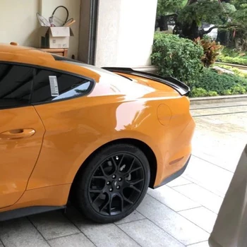 

For Ford Mustang 2015-2018 ABS Plastic Unpainted Color Rear Trunk Wing Boot Spoiler Car Accessories