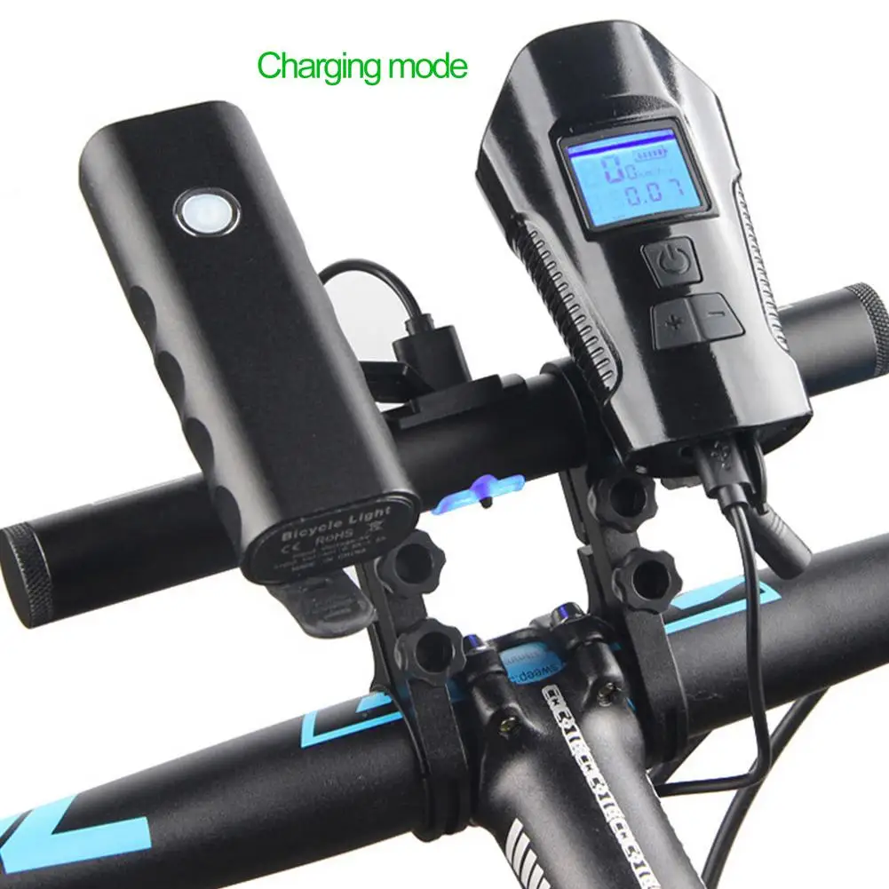 Bicycle Handlebar Extension Rack Aluminum Alloy Holder Lamp Flashlight Bracket Clip Riding Equipment Usb Used As A Power Bank