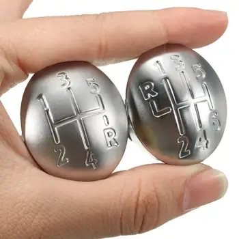 

5/6 Speed Gear Shift Knob Cap Cover For Renault Clio Megane Scenic Twingo Chrome Shift Gear Cover Car styling Car accessories