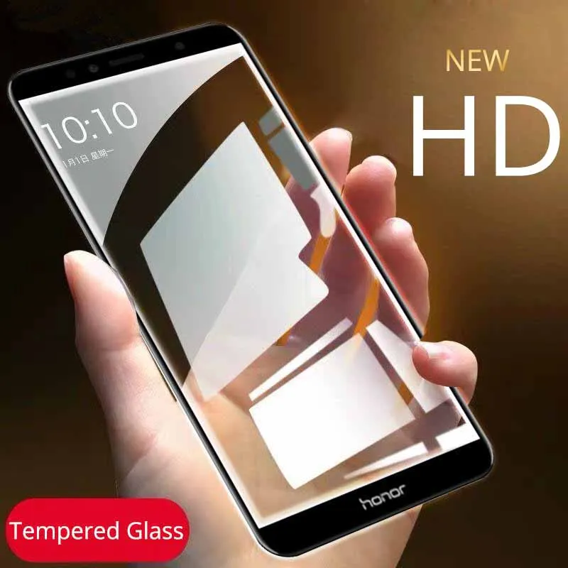 

Tempered Glass For Huawei 7A Pro 7C RU 5.7 Full Cover Screen Protector Glass For Huawei Y6 Prime 2018 Protective Film