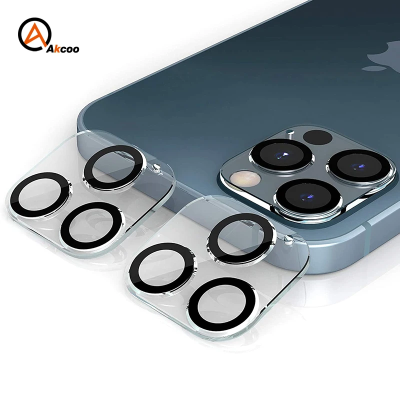 Akcoo для iPhone 12 Pro Max Защитная пленка камеры из закаленного стекла 11 mini Camera len Film с ночным кругом|Защитные стёкла