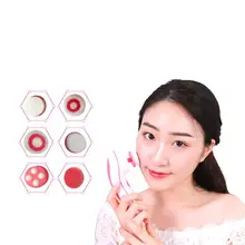 Очиститель пор Электрический умывания лица Приспособления для красоты стиральная машина 6-в-одном Очищающая щетка Новинка