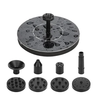 

Solar Fountain Watering kit Power Solar Pump Pool Pond Submersible Waterfall Floating Solar Panel Water Fountain For Garden