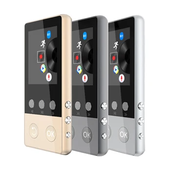 

A5Plus 8G Bluetooth MP4 Music Player Mini Portable Walkman with Screen Card Support Video Ebook FM Radio Multi-function Player