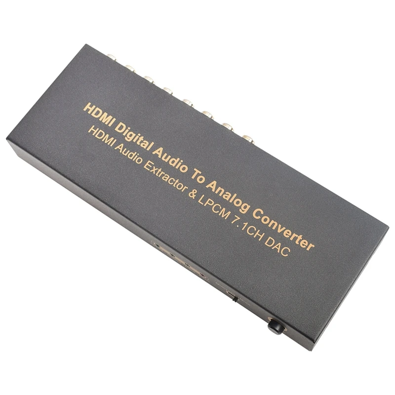 AAAE Top-HDMI в HDMI оптический цифро-аналоговый аудио экстрактор 7.1Ch конвертер LPCM аудио DAC HDMI в 7,1 канальный аудио конвертер