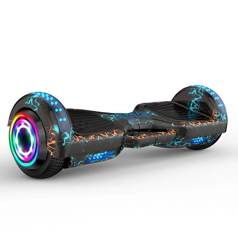 Two Wheels Intelligent Electric Hoverboard Scooter With LED