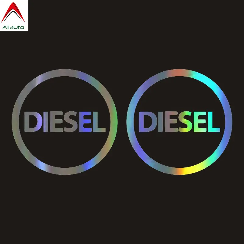 Aliauto Personality Fashion Car Sticker Diesel AutoReflective Oil Tank Cover Automobile Styling Vinyl 3D Decal 10cm*10cm | Автомобили и