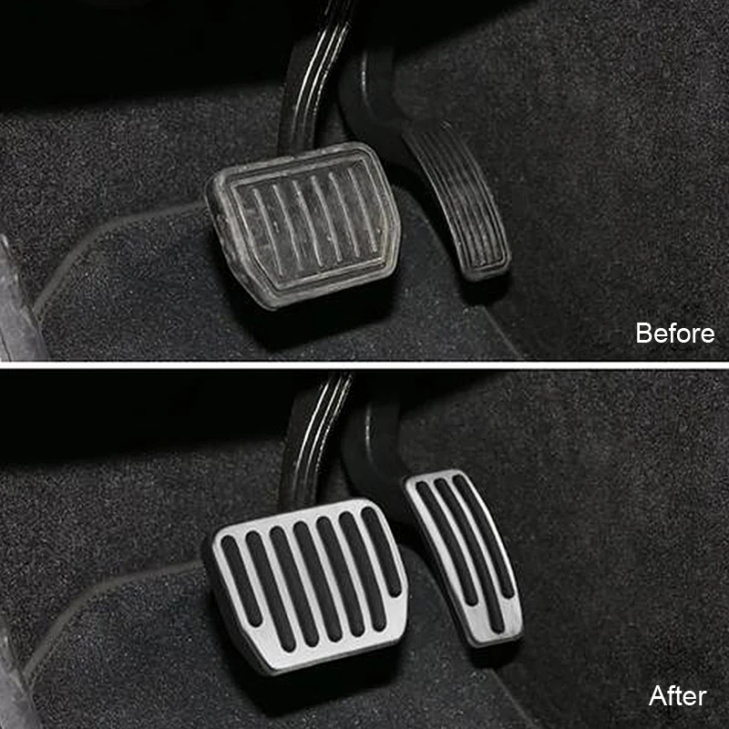 

For Tesla Model 3 Blue Star 2017-2019 / Model S, Model X 2016-2019 Fashion Gas Pedal Brake Accelerator Replacements Car Styling