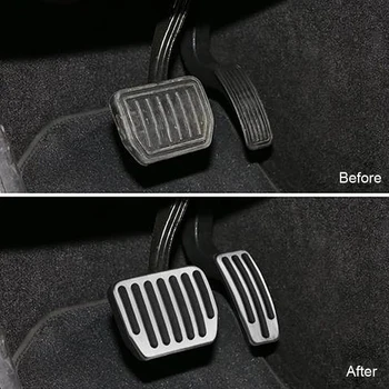 

For Tesla Model 3 Blue Star 2017-2020 / Model S, Model X 2016-2020 Fashion Gas Pedal Brake Accelerator Replacements Car Styling