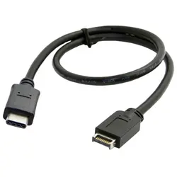 Uc-027 настольная Безель линия Usb 3,1 Usb-C type-C штекер до 3,1 материнская плата Удлинительный кабель