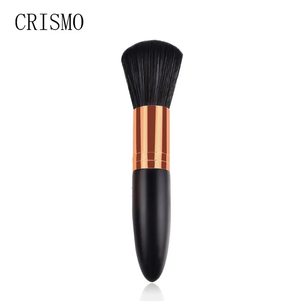 CRISMO 1PC Kabuki Brush Flat Foundation Makeup Brushes Professional Liquid Foundation Brush Cosmetic Tool Pincel Maquiagem 3