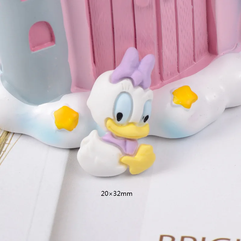 10PCS Kawaii Resin Cartoon Animal Duck/Fish/Cat Flatback Cabochon For Scrapbooking Craft Mobile Case DIY Decorative Accessary