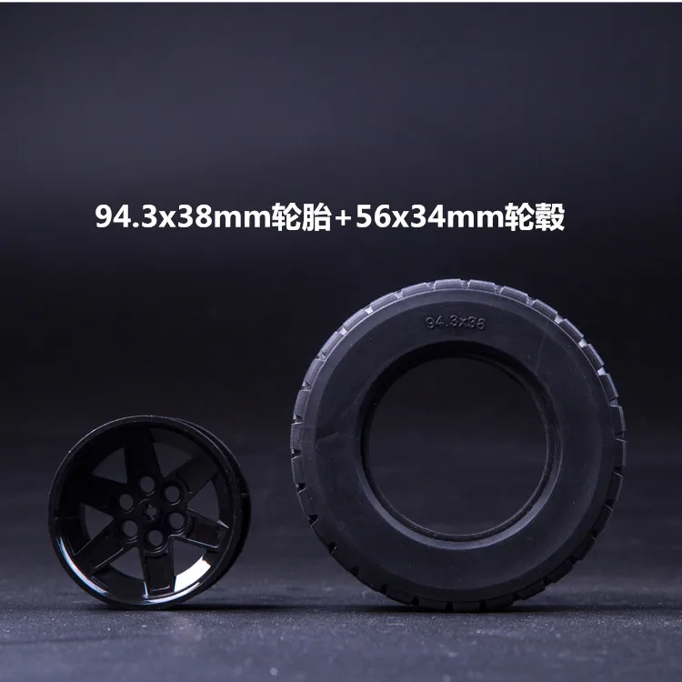 2 шт./лот DECOOL Technic автомобильная шина Batmobile Batpod 94 3x38 мм ZR совместимая с шиной 15038 44772