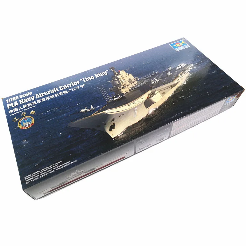 

Trumpeter 1/700 Chinese Aircraft Carrier Liaoning Soviet Union Varyag Warship Plastic Assemble Boat Model Toy