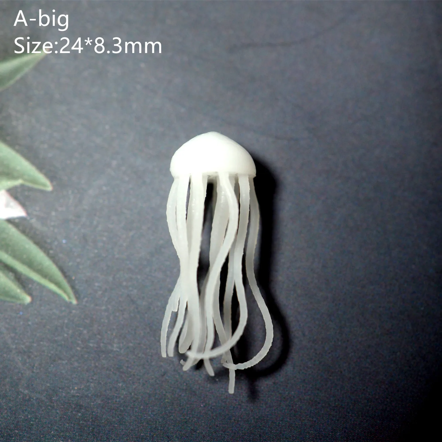3 шт./лот Медузы фугу рыбы гиппокамп формы ювелирных изделий заполнения моделирование ландшафтного дизайна - Цвет: A-big