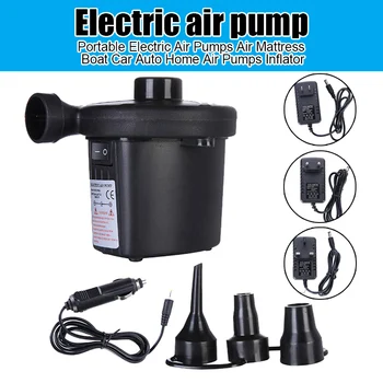

Portable Electric Air Pumps Air Mattress Boat Car Auto Home Air Pumps Inflator QJS Shop