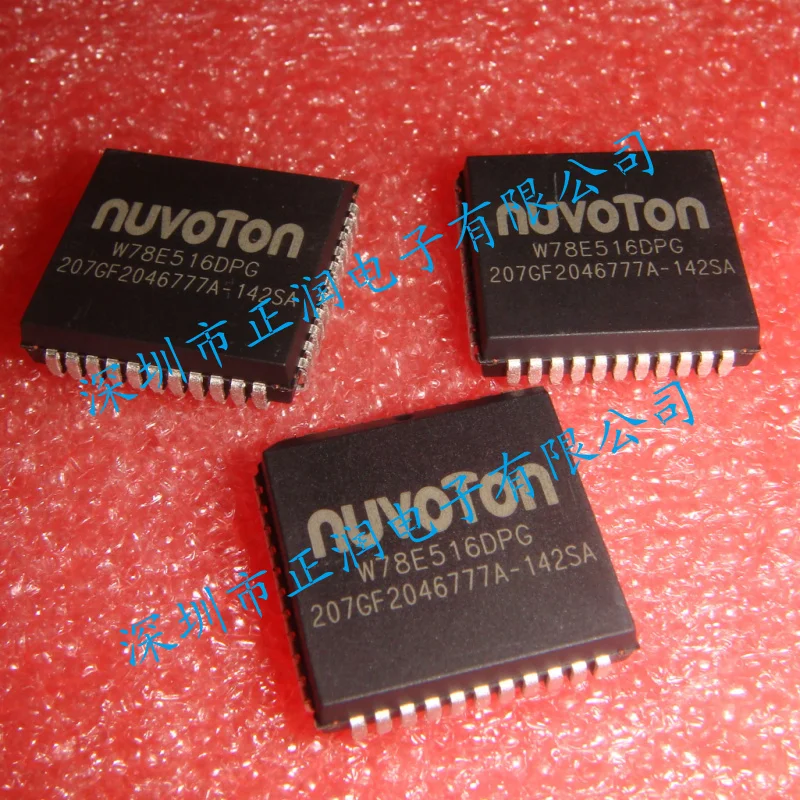 100% Новый & оригинальный W78E516DPG W78E516 PLCC NUVOTON|Запасные части| |