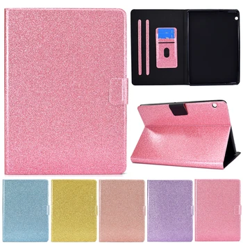 

MediaPad T5 10 Cover Glitter Leather Stand Case For Coque Huawei MediaPad T5 10 AGS2-W09/L09/L03 10.1 inch Tablet Cover Cases