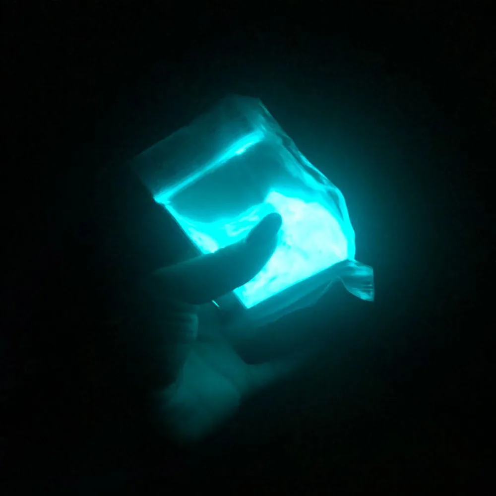 

10g/Bag Glow In Dark Glitter Nail Art Phosphor Powder Pigment Luminous Shining Halloween Christmas Nail Fluorescent Dust Tr#084