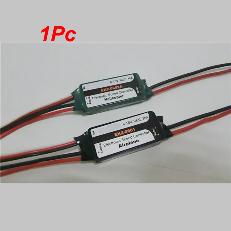 

1Pc Brushed Motor 10A/50A ESC 30A Fixed-wing 20A UAV BEC Output 1.5A/5V PWM Frequency 2KHz 380 Motor Parts for Aircraft Model
