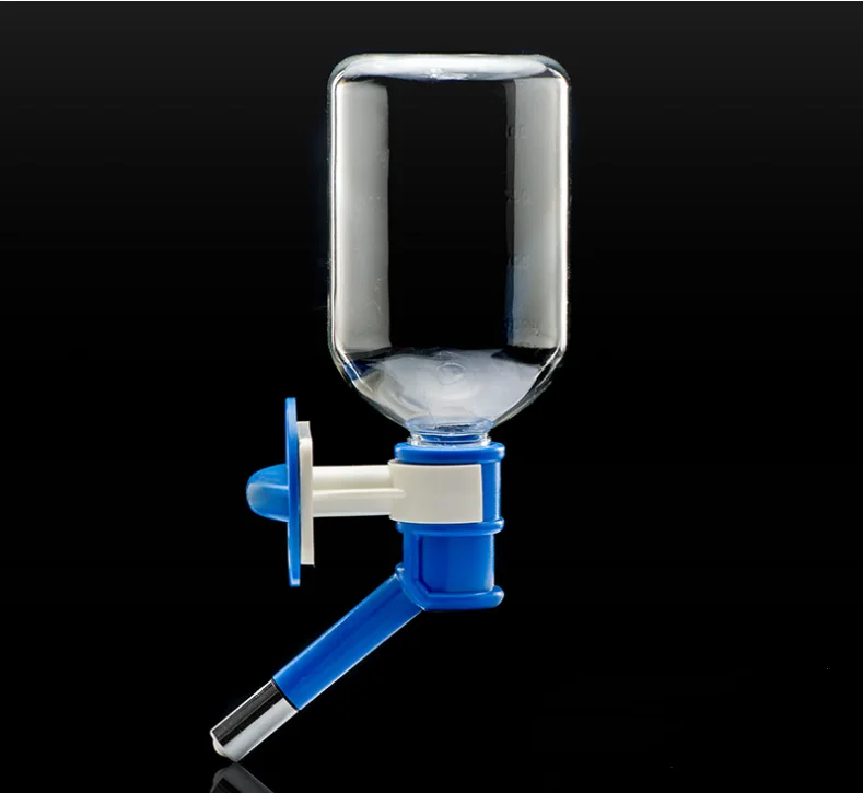250/500ML No Drip Dog Water Bottle Best Animals Wire Cage Dispenser