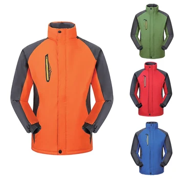 

Windbreaker Hiking Jacket Thick Waterproof Windproof Thermal Climbing Coat Outwear Outdoor Winter Sportswear