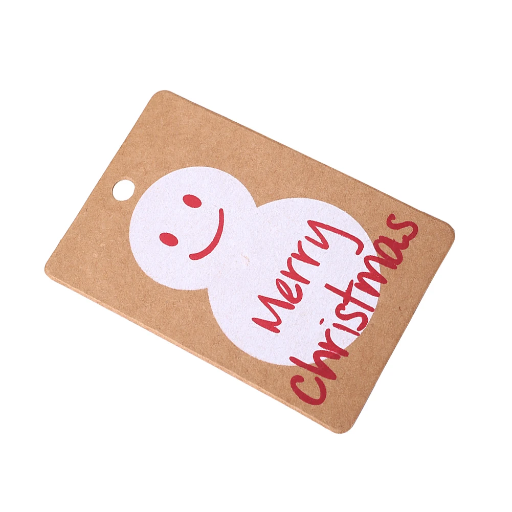 50Pcs Paper Christmas Wedding Party Hanging Label Tags Greeting Cards Home