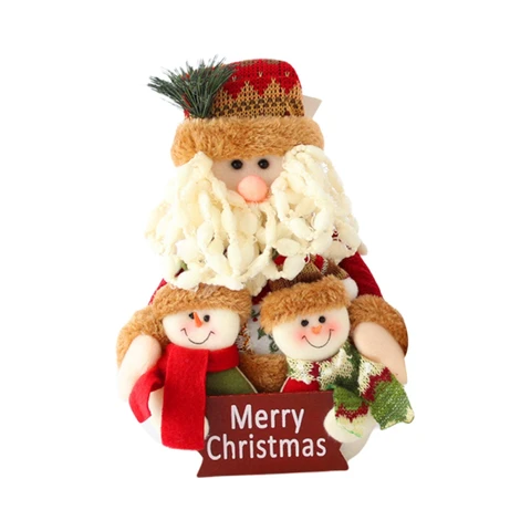 Santa Snowman Santa Doll Christmas Tree Toys Christmas Home Decoration for Home Xmas New Year Gifts Navidad 2022