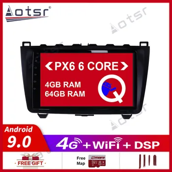 

Android 10.0 GPS Navigation Radio Player for Mazda 6 2008-2012 Video Player Stereo Headuint free gps map Built in Carplay dsp
