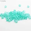 Isywaka Light Lake Blue 100pcs 4mm Bicone Austria Crystal Beads charm Glass Beads Loose Spacer Bead for DIY Jewelry Making ► Photo 1/5