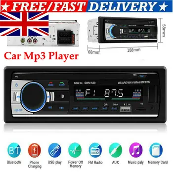 

Dual USB FM Transmitter Radio Wireless Audio Adapter Car Bluetooth MP3 Player UK