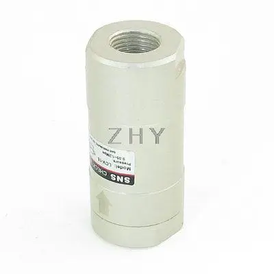 Пневматический сплав серебристого оттенка 1/" PT LCV-15 односторонний механический клапан