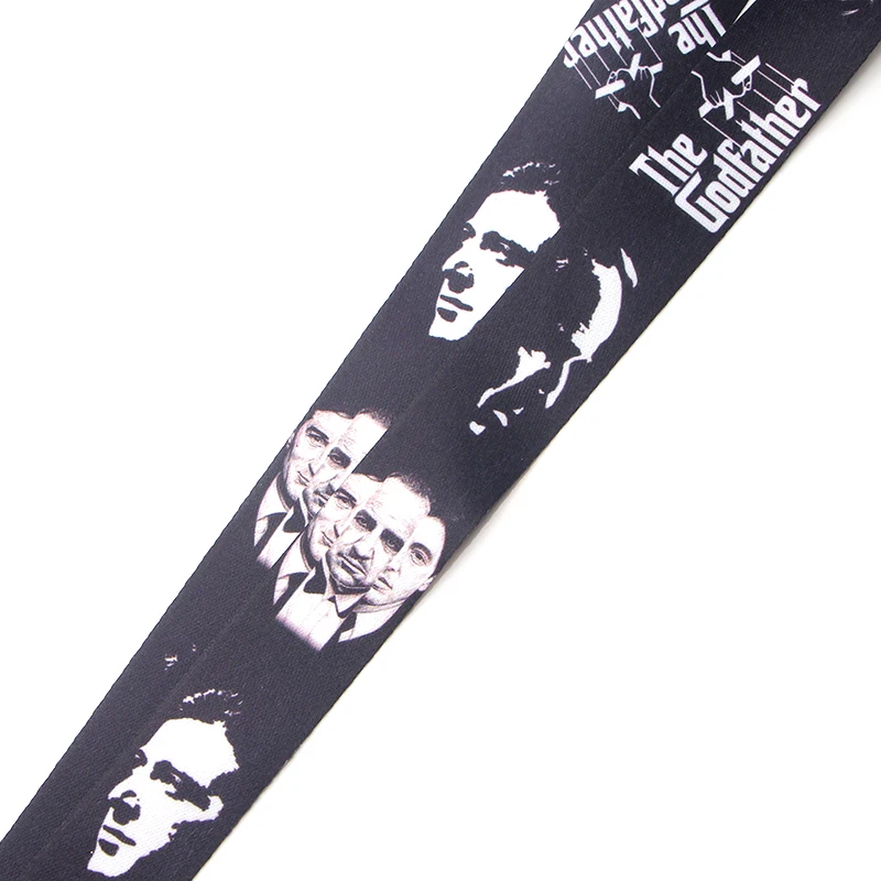 PC148 The Godfather Badge Lanyard for Keys ID Holders Mobile Phone Neck Straps keychain Key Holders