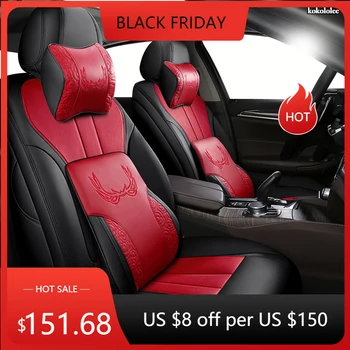 

kokololee Custom Leather car seat cover For JAC S2 S3 S5 RS M2 A30 A13 M3 M5 iEV6S T6 M4 A60 iEV S7 iEV7S Automobiles Seat Cover
