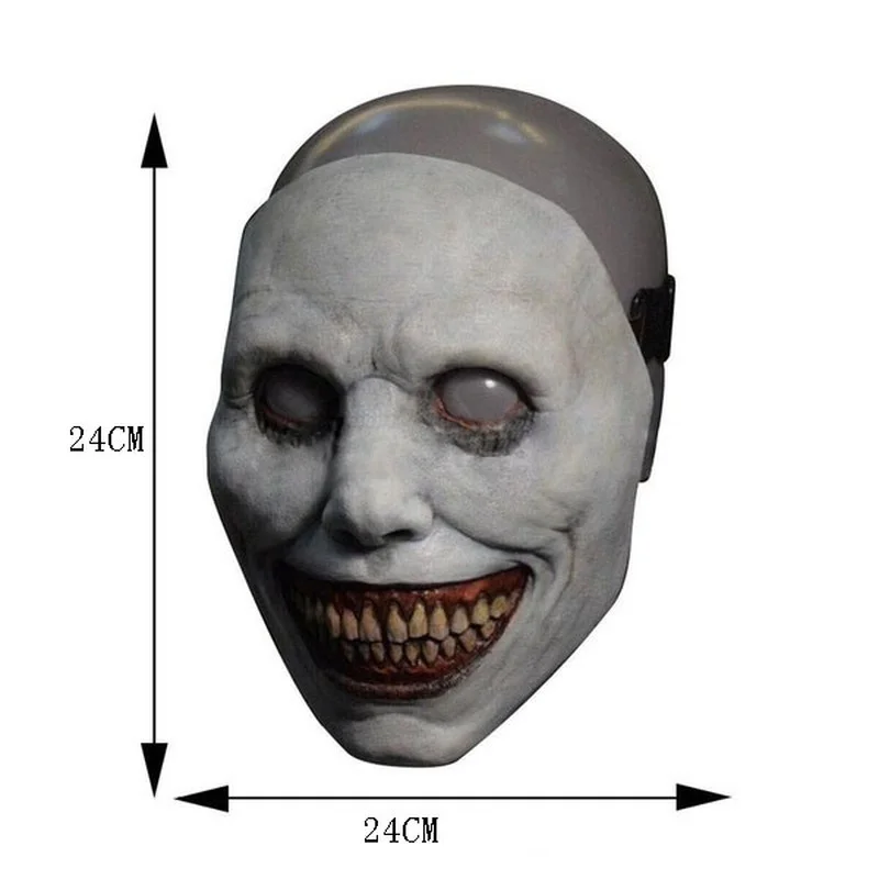 Aantrekkelijk zijn aantrekkelijk Discriminatie op grond van geslacht cement Halloween Horror Masker Exorcist Gezicht Smile Latex Maks Horror Clown  Gezicht Masker Halloween Cosplay Party Cosplaying Props| | - AliExpress