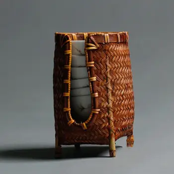 

Bamboo Cup Cage Draining Teacup Rack Cup Holder Weaving Teacup Holder For Home Kitchen Office Restaurant