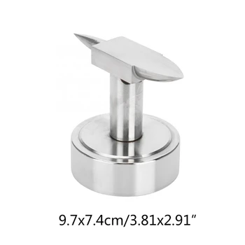 

Double Steel Horn Anvil with Wide Base Metalsmith Blacksmith Jewelry Processing