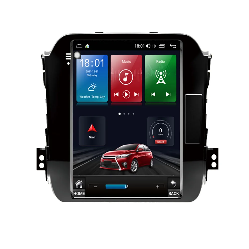 4G LTE Android 10 для Kia Sportage 2008 2015 мультимедийный стереопроигрыватель Tesla типа