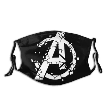 

Marvel Avengers Endgame Non-Disposable Face Mask Anti Haze Dust Mask With Filters Protection Mask Respirator Mouth Muffle
