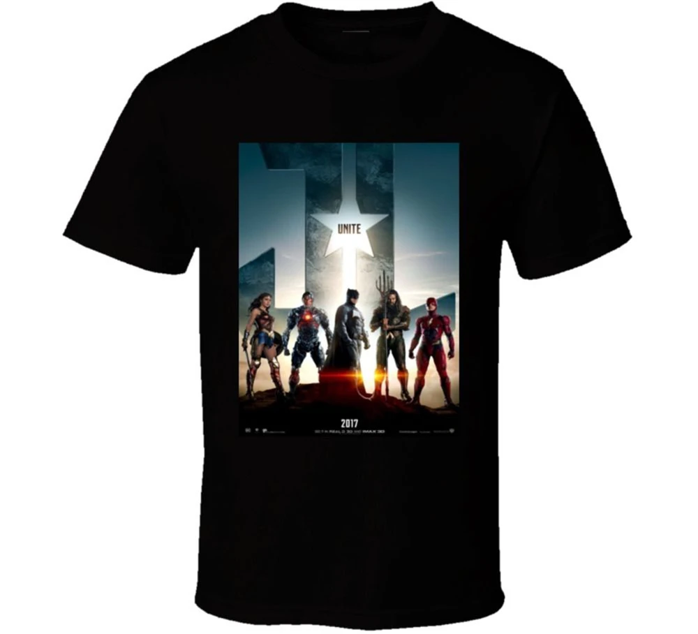 Justice League Unite 2019 футболка с комиксами M Xl 2Xl 47Xl футболка|Футболки| |