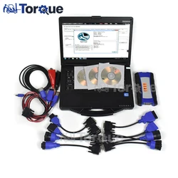 Outil de Diagnostic de camion robuste avec ordinateur portable 125032 53, connexion de données, USB THOUGHBOOK CF, pour Nexiq 2 