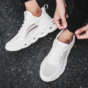 

2020 Cheapest Men Casual Shoes Men Sneakers Summer Running Shoes For Men Lightweight Mesh Shoes Breathable Men'S Sneakers 39-46