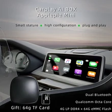

Apple CarPlay Wireless Inalambrico ApplePie Mini Car Smart Box Android Auto Ux999 for Porsche Volkswagen Volvo Ford Citroen 4G