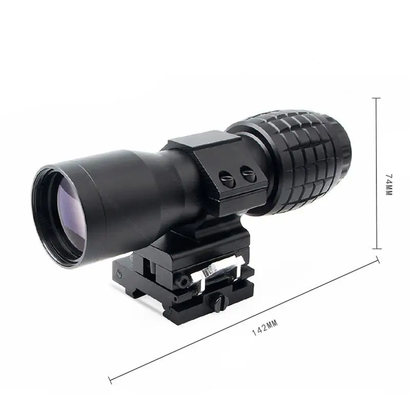 

HobbyLane 4 Times Quick Release Side Doubling Teleconverter Exquisite Telescope for Outdoor Hunting Travelling Hot Sale Black