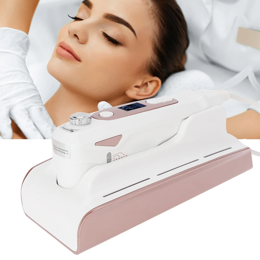 Multi-Functional Ultrasonic Anti-Wrinkle Eye Bag Removal Facial Beauty Device US Plug 100-240V