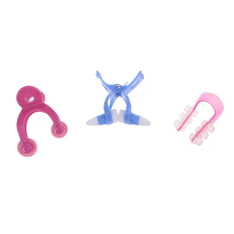 3Pcs Nose Up Clip Bridge Lifting Shaping Shaper Clipper Straightening Beauty Set 5