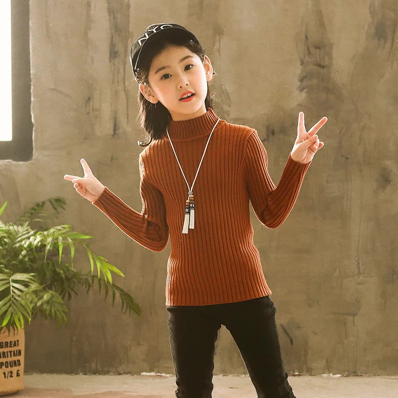 

Childrenswear GIRL'S Sweater 2018 New Style Korean-style Fall And Winter Clothes GIRL'S Western Style Big Kid Children Autumn Cl