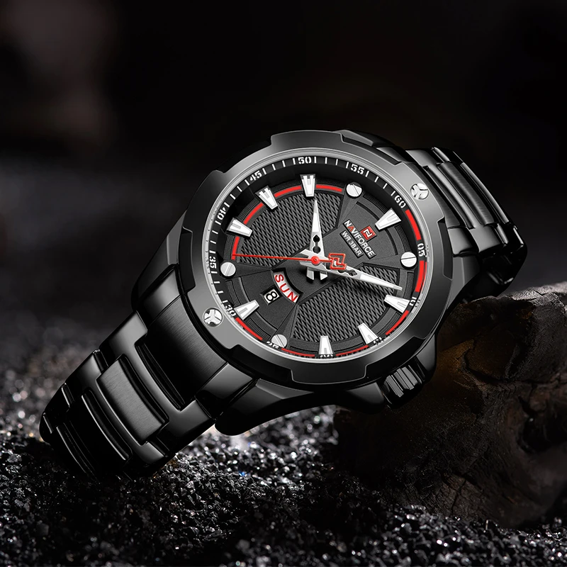 NAVIFORCE мужские часы лучший бренд класса люкс Модные Кварцевые водонепроницаемые мужские часы спортивные мужские военные наручные часы Relogio Masculino