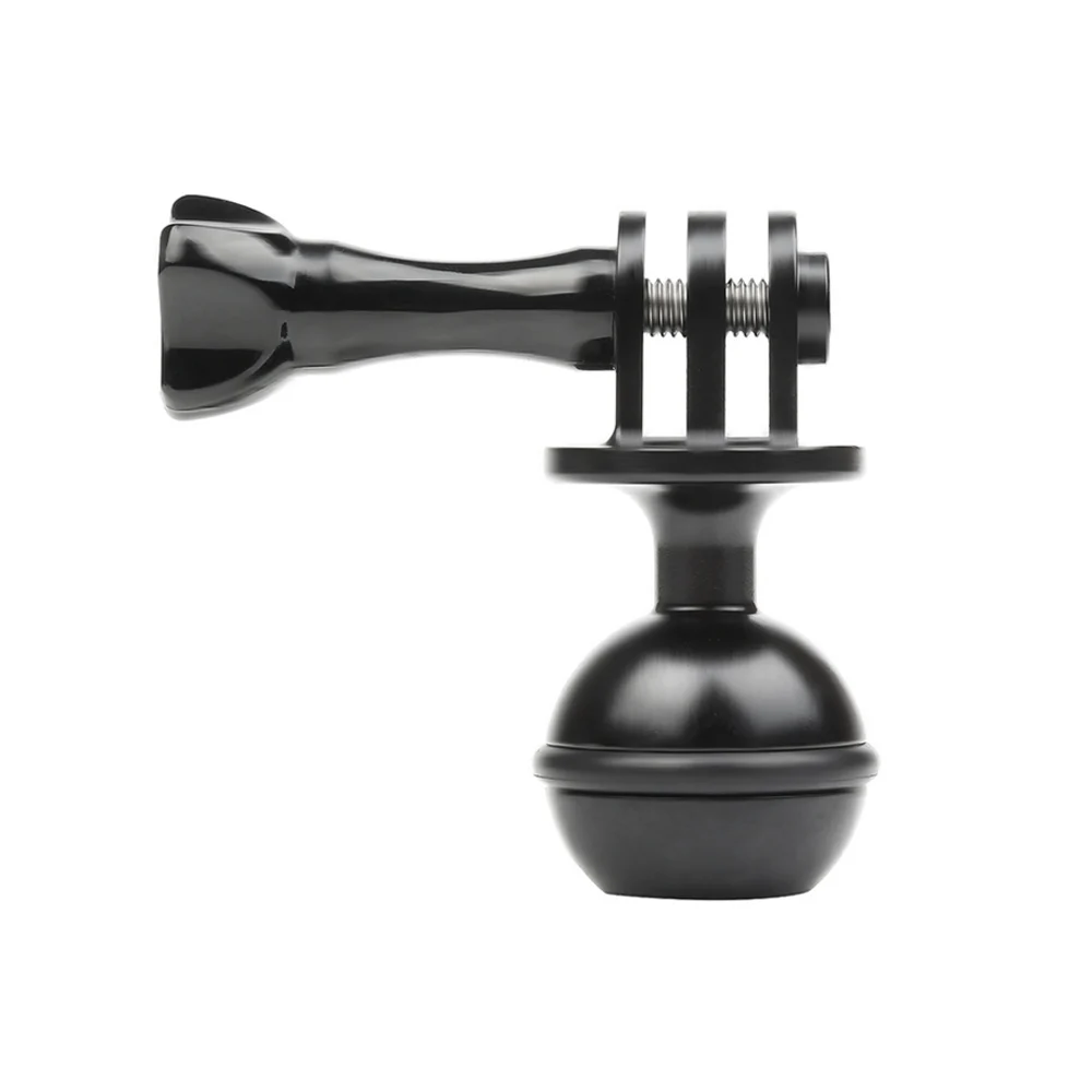 

Aluminum Ball Tripod Head Mount for GoPro Hero 7 6 5 for SJCAM Xiaomi Yi for Diving Video Light Action Camera Accessory